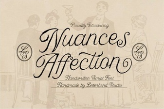 Nuances of Affection in Font Design
