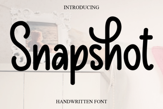 Snapshot Font: Creative Typography for Unique Designs
